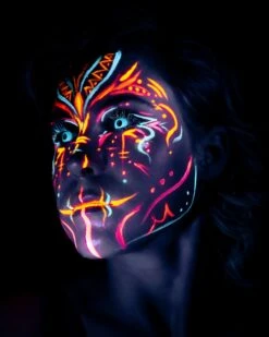 White UV I-Glow Halloween Coloured Contact Lenses (Neon) -Halloween Contact Lenses Cheap Store 312047506 536777321788392 1176625065317939921 n