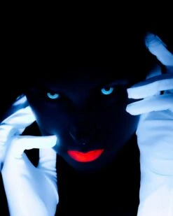 White UV I-Glow Halloween Coloured Contact Lenses (Neon) -Halloween Contact Lenses Cheap Store 312187190 536777185121739 5060258218469926548 n