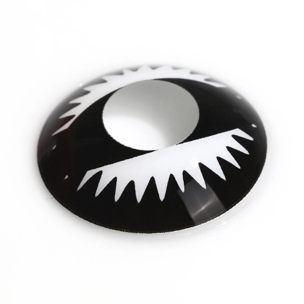 Black Dragon Eye Halloween Contacts 4 Black Dragon Eye Halloween Contacts - Image 4