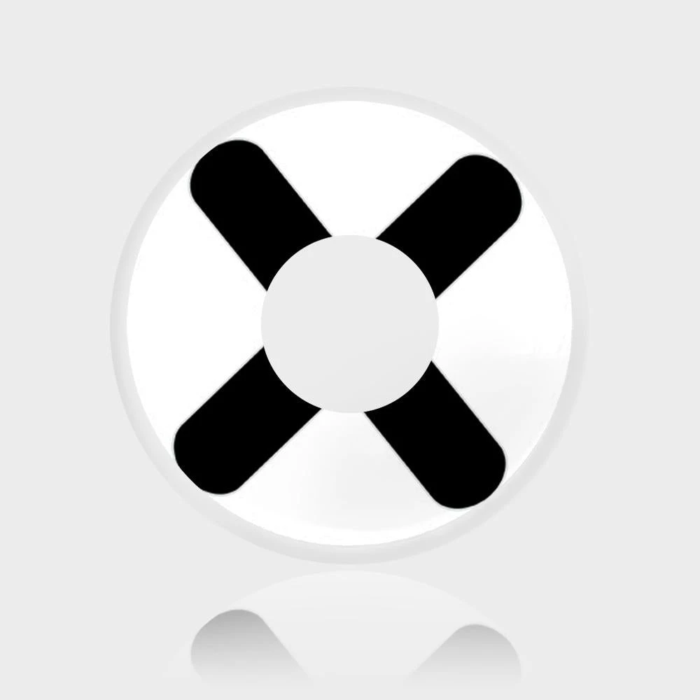 Black And White Cross Cosplay Contacts 6 Black And White Cross Cosplay Contacts - Image 6