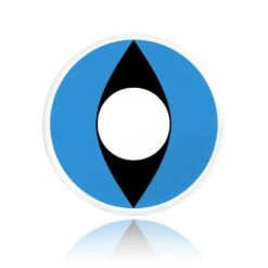 Blue Cat Eye Halloween Contacts -Halloween Contact Lenses Cheap Store BlueCatEyeHalloweenContacts3