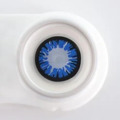 Glamor Blue Halloween Contacts 11 Glamor Blue Halloween Contacts -Halloween Contact Lenses Cheap Store GlamorBlueHalloweenContacts2