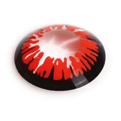 Glamor Red Halloween Contacts -Halloween Contact Lenses Cheap Store GlamorRedHalloweenContacts4