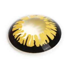 Glamor Yellow Halloween Contacts -Halloween Contact Lenses Cheap Store GlamorYellowHalloweenContacts4