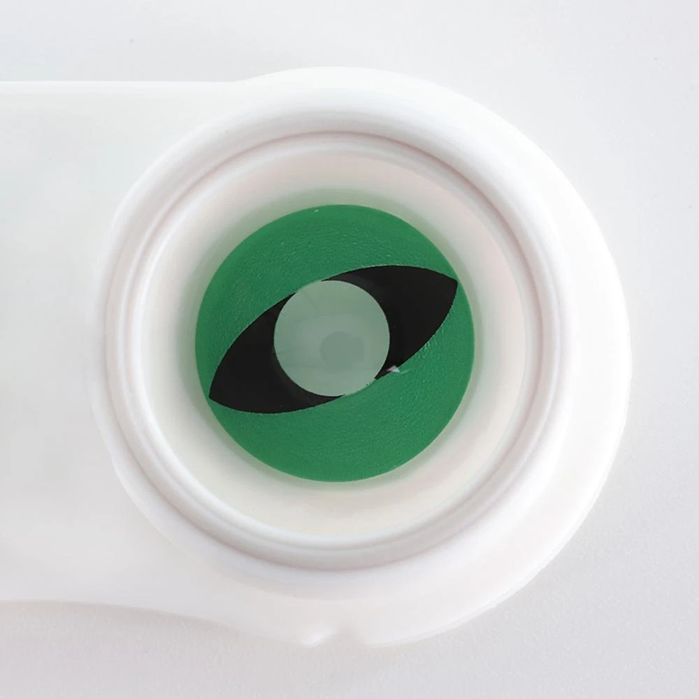Green Cat Halloween Contacts 5 Green Cat Halloween Contacts - Image 5
