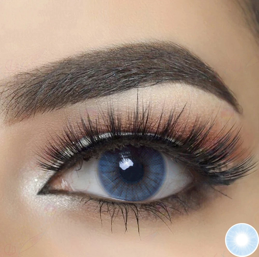 Hidrocor Azul Blue Colored Contacts