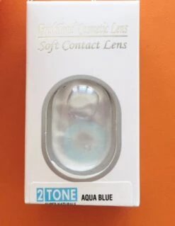 Aqua Blue -Halloween Contact Lenses Cheap Store Image2