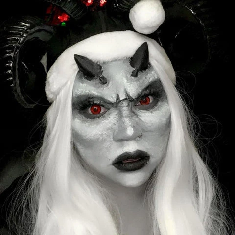 Red Crack Halloween Contacts 3 Red Crack Halloween Contacts - Image 3