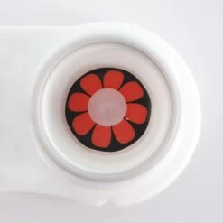 Red Daisy Halloween Contacts 7 Red Daisy Halloween Contacts -Halloween Contact Lenses Cheap Store RedDaisyHalloweenContacts2