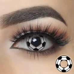 Soccer Halloween Contacts
