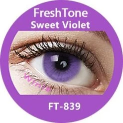 Sweet Violet -Halloween Contact Lenses Cheap Store SweetViolet