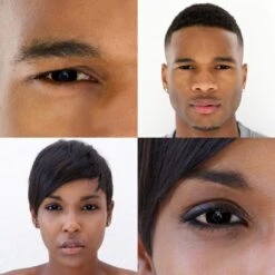 Blackout Halloween Contacts (Anime - Rock Lee) (1Day Expiry - 9/23) -Halloween Contact Lenses Cheap Store blackcouple d30783c8 fa06 48b9 8f51 27773cccb6cc