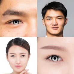 Dead White -Halloween Contact Lenses Cheap Store chinesecouple