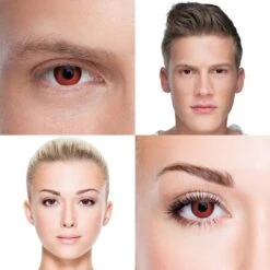 Bloody Red (Anime - Kurenai) (1Day Expiry - 9/23) -Halloween Contact Lenses Cheap Store englishcouple 8bbadca6 53b2 4337 8ebd a18554dd4d95