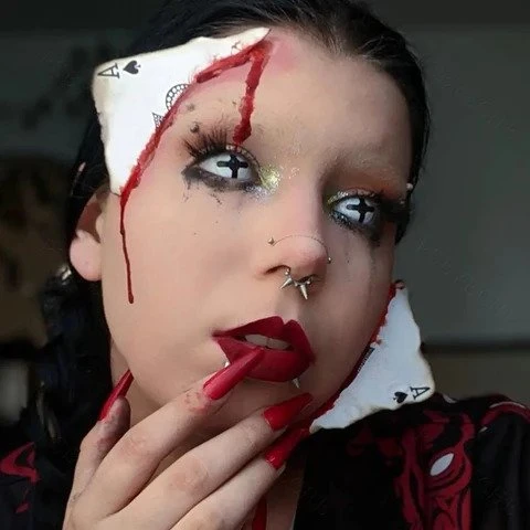 Black And White Cross Cosplay Contacts 4 Black And White Cross Cosplay Contacts - Image 4