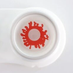 Blood Spat Halloween Contacts (1Day Expiry - 9/23) -Halloween Contact Lenses Cheap Store ezgif.com gif maker 2022 10 04T125038.154