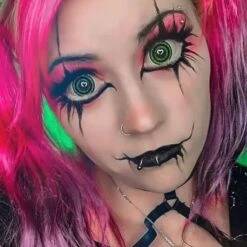 Green Goblin Mini Sclera 16 Green Goblin Mini Sclera -Halloween Contact Lenses Cheap Store ezgif.com gif maker 2022 10 06T155633.418