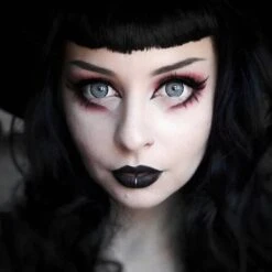 Gray Vampire Halloween Contacts -Halloween Contact Lenses Cheap Store ezgif.com gif maker 2022 10 06T222542.127