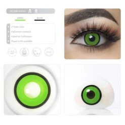 Green Manson (1Day Expiry - 9/23) 7 Green Manson (1Day Expiry - 9/23) -Halloween Contact Lenses Cheap Store ezgif.com gif maker 2022 10 06T223304.470