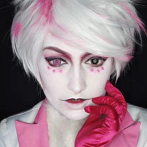 Pink Manson Halloween Contacts 7 Pink Manson Halloween Contacts - Image 7