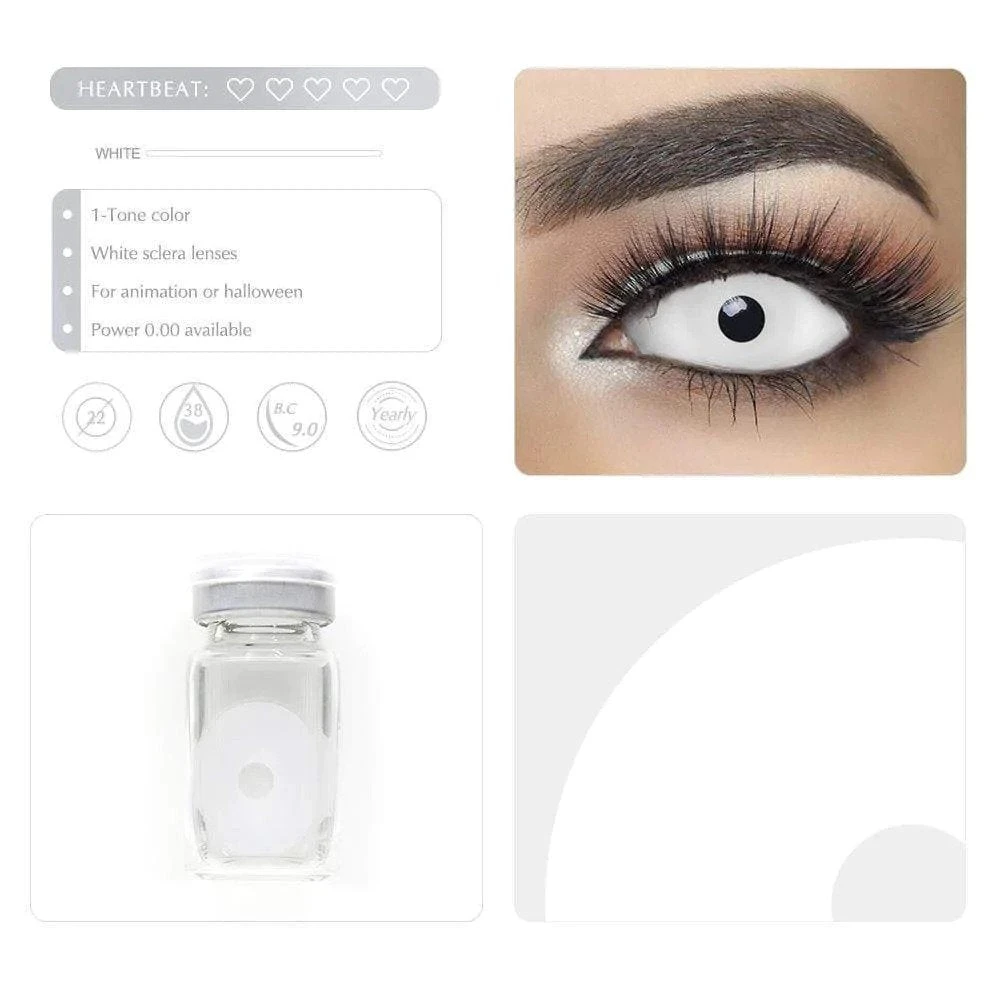 Whiteout Full Eye 22mm Sclera 4 Whiteout Full Eye 22mm Sclera - Image 4