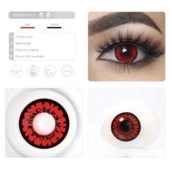Red Mirage -Halloween Contact Lenses Cheap Store ezgif.com gif maker 1 893dc100 f251 4804 b86d a5fedee8eb47