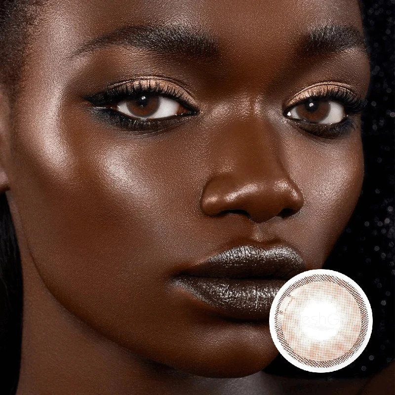 Hidrocharme Ocre Brown Coloured Contacts 3 Hidrocharme Ocre Brown Coloured Contacts - Image 3