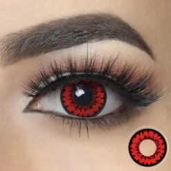 Halloween Contact Lenses Cheap Store 11 Red Mirage