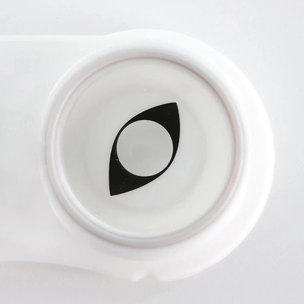 White Cat Eye Contacts 5 White Cat Eye Contacts - Image 5