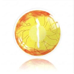 Dragon Yellow -Halloween Contact Lenses Cheap Store ezgif.com gif maker 2 58c30148 bacc 4024 af1b 68085a94d9dd
