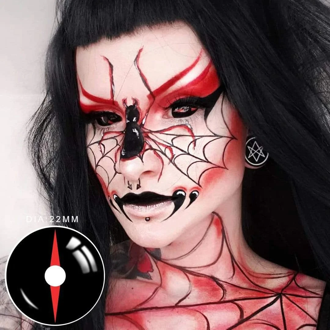 Redlash Black Full Eye 22mm Sclera 4 Redlash Black Full Eye 22mm Sclera - Image 4