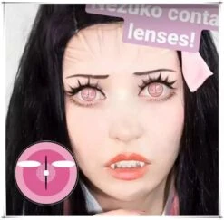 Demon Slayer Nezuko Kamado -Halloween Contact Lenses Cheap Store ezgif.com gif maker 36 5a729597 c9ad 413c 9c4a d5ad30d76ac9