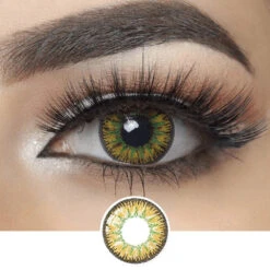 Nonno Hazel Yellow Contact Lenses