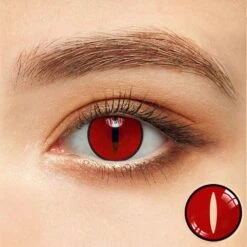 Halloween Contact Lenses Cheap Store 32 Naruto Kyuubi