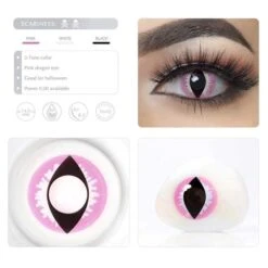 Pink Dragon Eye Halloween Contacts -Halloween Contact Lenses Cheap Store ezgif.com gif maker 70