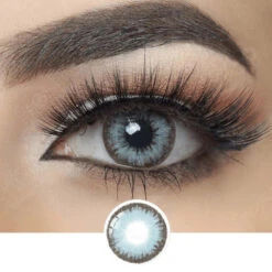 Diamond Pacific Blue Contact Lenses