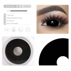 17mm Black Mini Sclera (With Pupil Cutout) -Halloween Contact Lenses Cheap Store ezgif.com gif maker b9bf3485 c7d4 4f36 a5e3 5b7de582a9ac