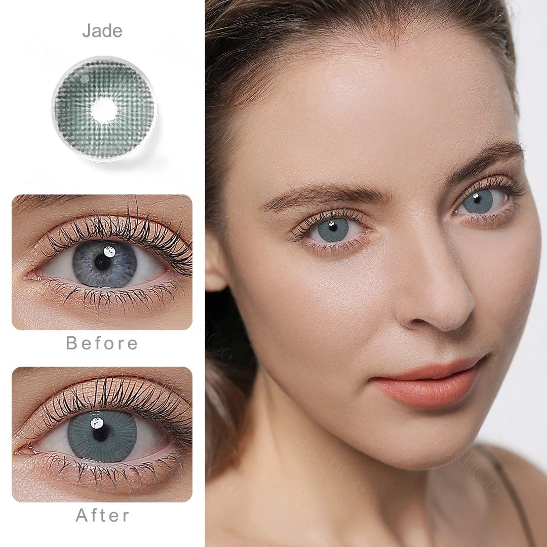 Fiesta Jade Coloured Contact Lenses 5 Fiesta Jade Coloured Contact Lenses - Image 5