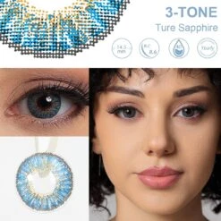 3 Tone True Sapphire Colored Contacts -Halloween Contact Lenses Cheap Store twinklens freshgo colored contacts deepskyblue 0 00 3 tone true sapphire eyes 30153193390161 1800x1800 b651b099 840c 42ae acd4 212b05dfc7eb