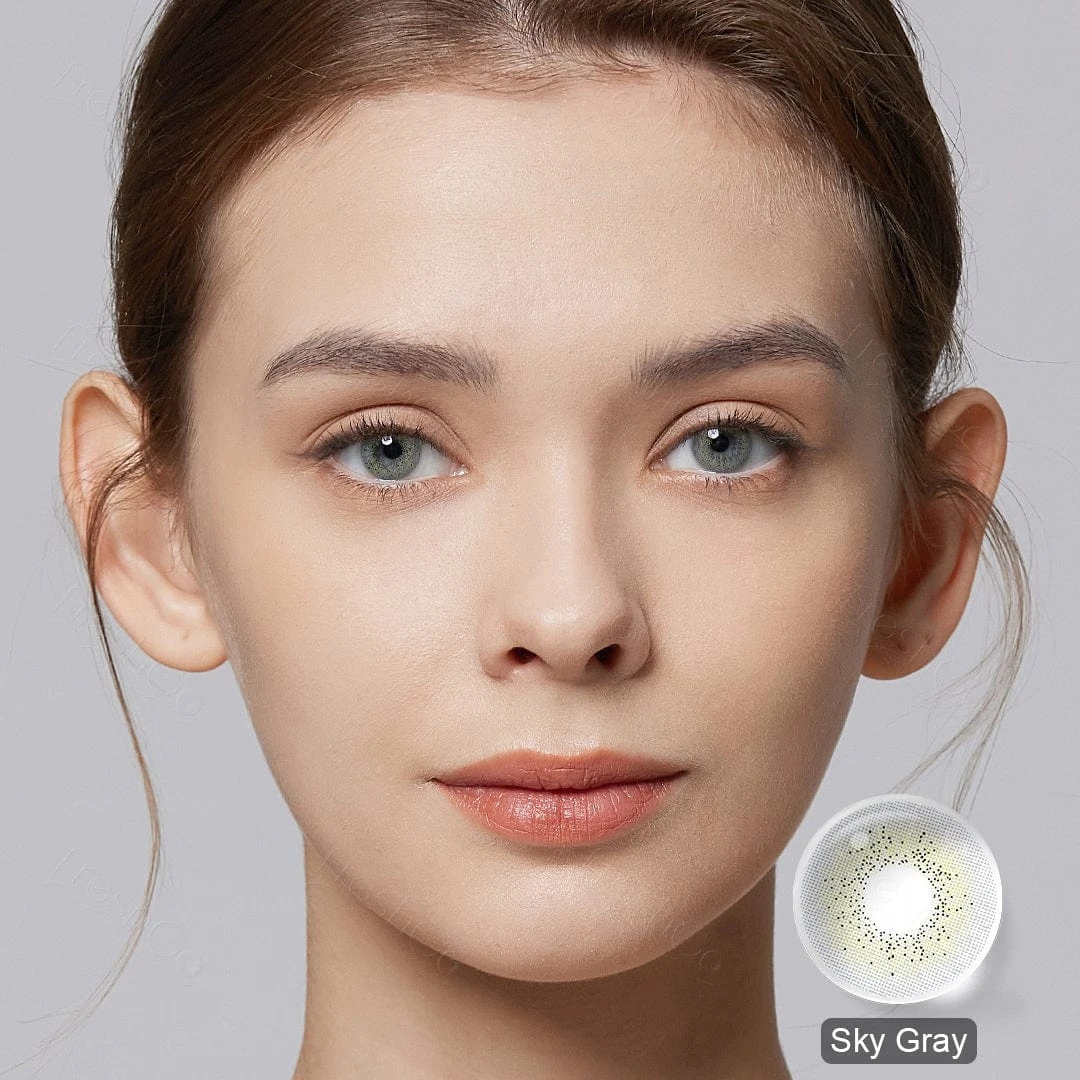 FreshGo - Ocean Sky Gray Coloured Contacts - Image 2