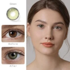 Premium Green Coloured Contacts -Halloween Contact Lenses Cheap Store twinklens freshgo colored contacts honeydew 0 00 premium green eyes u s stock 29784707432529 1800x1800 d393eabb 13d0 4270 a382 2379b6bac254