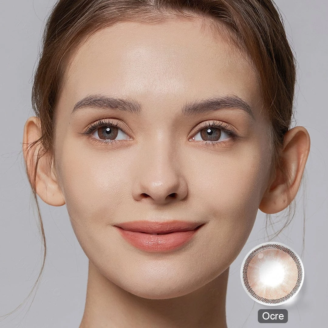 Hidrocharme Ocre Brown Coloured Contacts 2 Hidrocharme Ocre Brown Coloured Contacts - Image 2