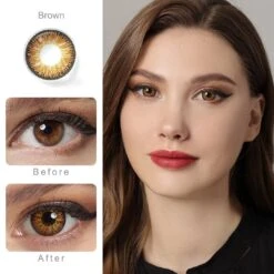 Nonno Brown Coloured Contact Lenses -Halloween Contact Lenses Cheap Store twinklens freshgo colored contacts peru 0 00 nonno brown eyes 29969330274385 1800x1800 c0862d03 08ef 4389 a705 9e1809e1177a