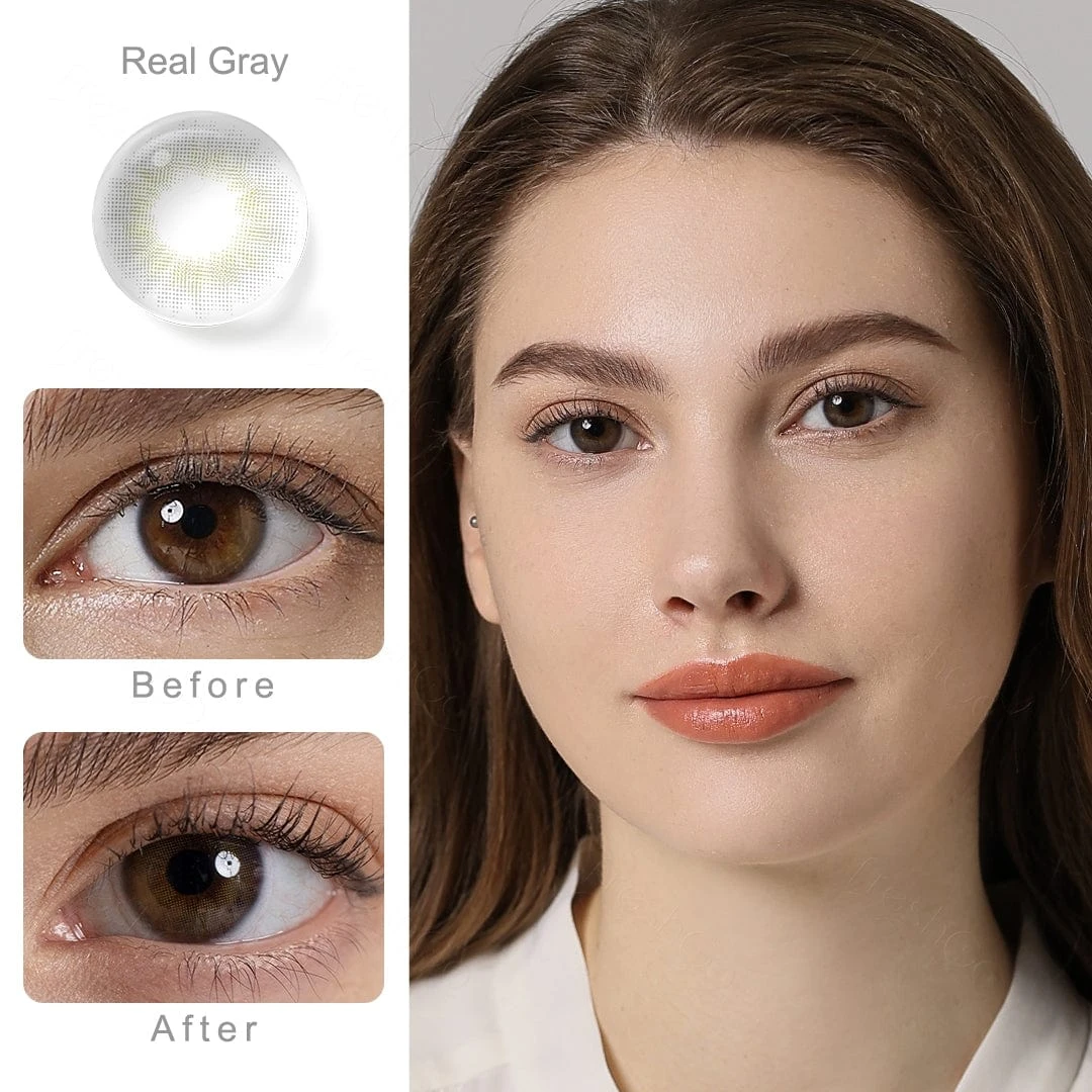 Spanish Real Gray Coloured Contacts 6 Spanish Real Gray Coloured Contacts - Image 6