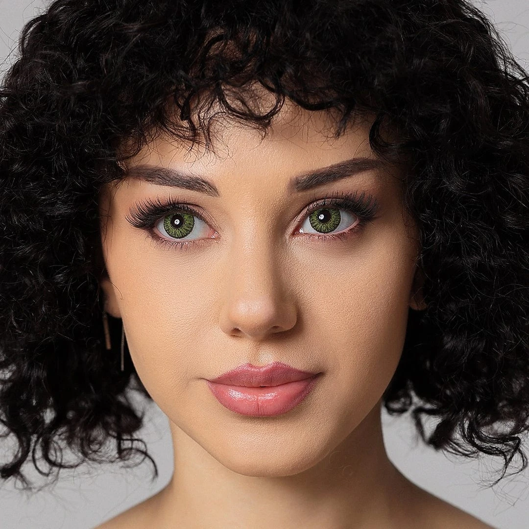 3 Tone Gemstone Green Contact Lenses 4 3 Tone Gemstone Green Contact Lenses - Image 4