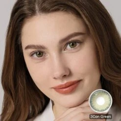 Symphony 3Con Green Coloured Contacts -Halloween Contact Lenses Cheap Store twinklens freshgo colored contacts yellowgreen 0 00 symphony 3con green eyes 29844443365457 1800x1800 0e105f69 00a4 4946 9677 06fa79e1a358