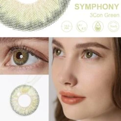 Symphony 3Con Green Coloured Contacts -Halloween Contact Lenses Cheap Store twinklens freshgo colored contacts yellowgreen 0 00 symphony 3con green eyes 29844443398225 1800x1800 0ce180ed 62d1 4e28 91a5 dd6219741df4