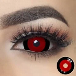 17mm Red And Black Mini Sclera